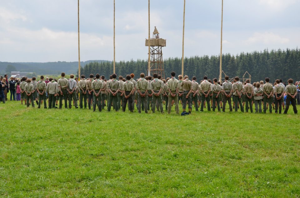 Sint-Martinus den XIIde - Bezoekdag Kamp Graide 2012